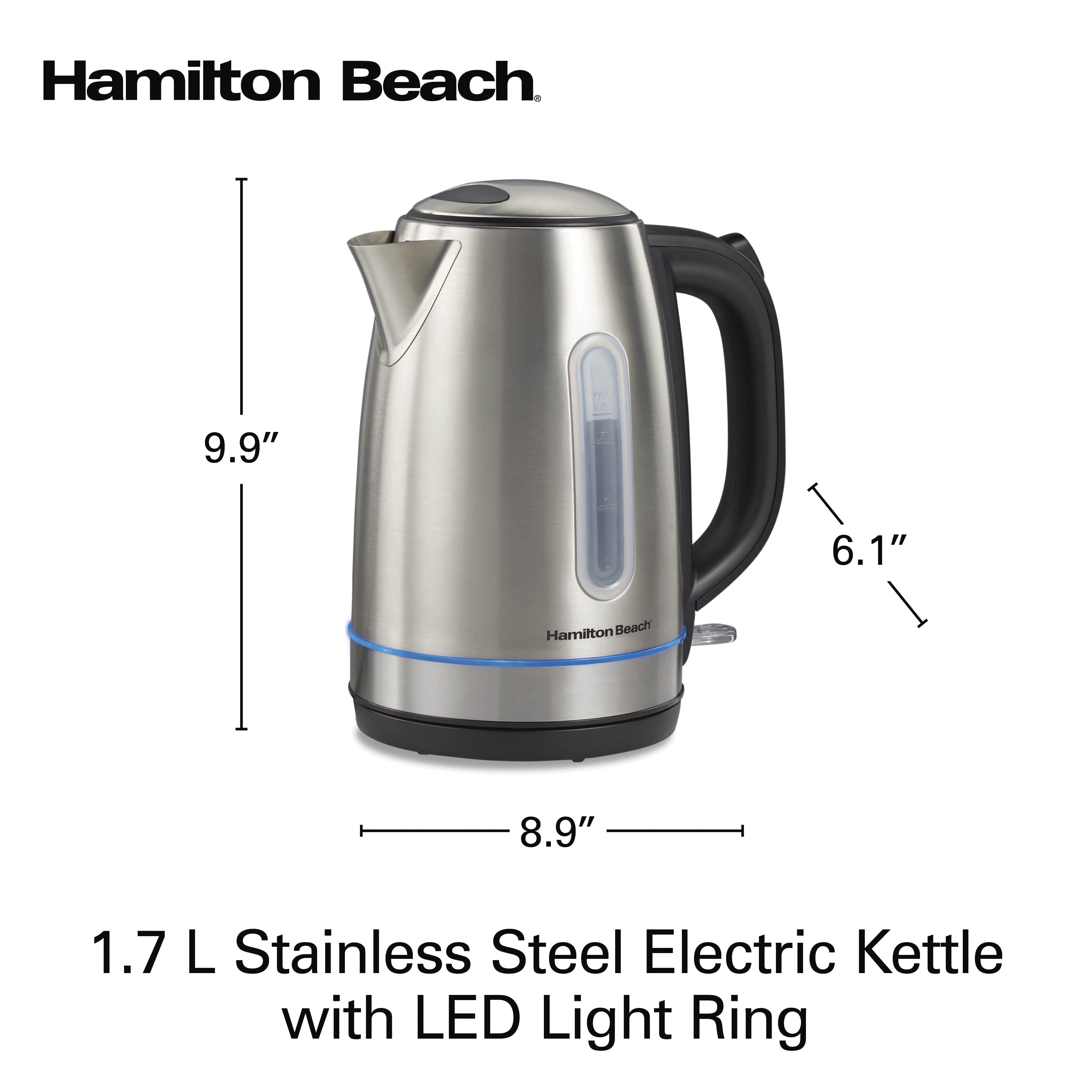 12 Amazing Hamilton Beach 1.7 Liter Electric Kettle For 2023