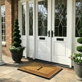 thumbnail image 5 of A1 Home Collections Natural Coir & Rubber Door Mat, Long-Lasting Entrance Doormats for Front Door, Thick & Non-Slip Durable Outdoor Entry Mat 24" x 39", 5 of 7