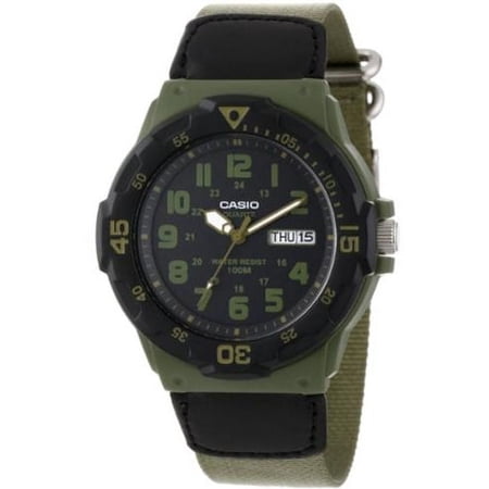Casio Men's MRW200H-3BV Dive Style Neo-Display Sport Watch