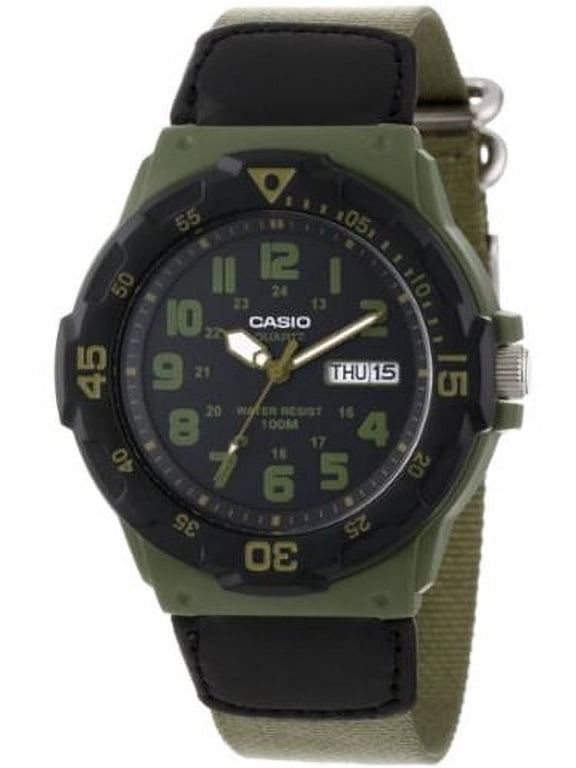 Men's MRW200H-3BV Dive Style Neo-Display Sport Watch