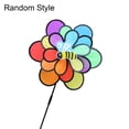thumbnail image 1 of Rvidsgi Pin-wheel Funny Colorful Three Layers Bee Beetle Windmill Wind Spinner Pinwheels for Decoration, 1 of 8
