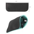 thumbnail image 3 of JAVOedge (5 PACK / 3 PACK) 2 Tone Style Soft Pouch Eyeglass Storage Case w/ Microfiber Eyeglasses Cloth (Mix Colors Set), 3 of 7