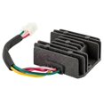 thumbnail image 3 of Universal 4 Wire Full Wave Black Motorcycle Regulator Rectifier 12v Dc Bike-Qhzl, 3 of 4