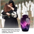 thumbnail image 3 of JAGASY Pink Galaxy Stars Urn for Ashes Adult Male - Purple Small Urns for Human Ashes Keepsake - Pink Clouds Decorative Large Urn - Cremation Urns Set for Mom & Dad - (1 Large 10", 4 Small 3"), 3 of 7