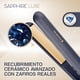 thumbnail image 2 of Plancha Alaciadora de cabello Remington Sapphire Luxe S5805 con infusion de zafiros reales para maxima suavidad, placa flotante, temp max: 230 °C, 5 niveles de temperatura, 50 w, 2 of 5