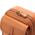 thumbnail image 5 of husxh Leather Small Crossbody Cell Phone Bag Women Men Versatile Shoulder Purse(brown), 5 of 9