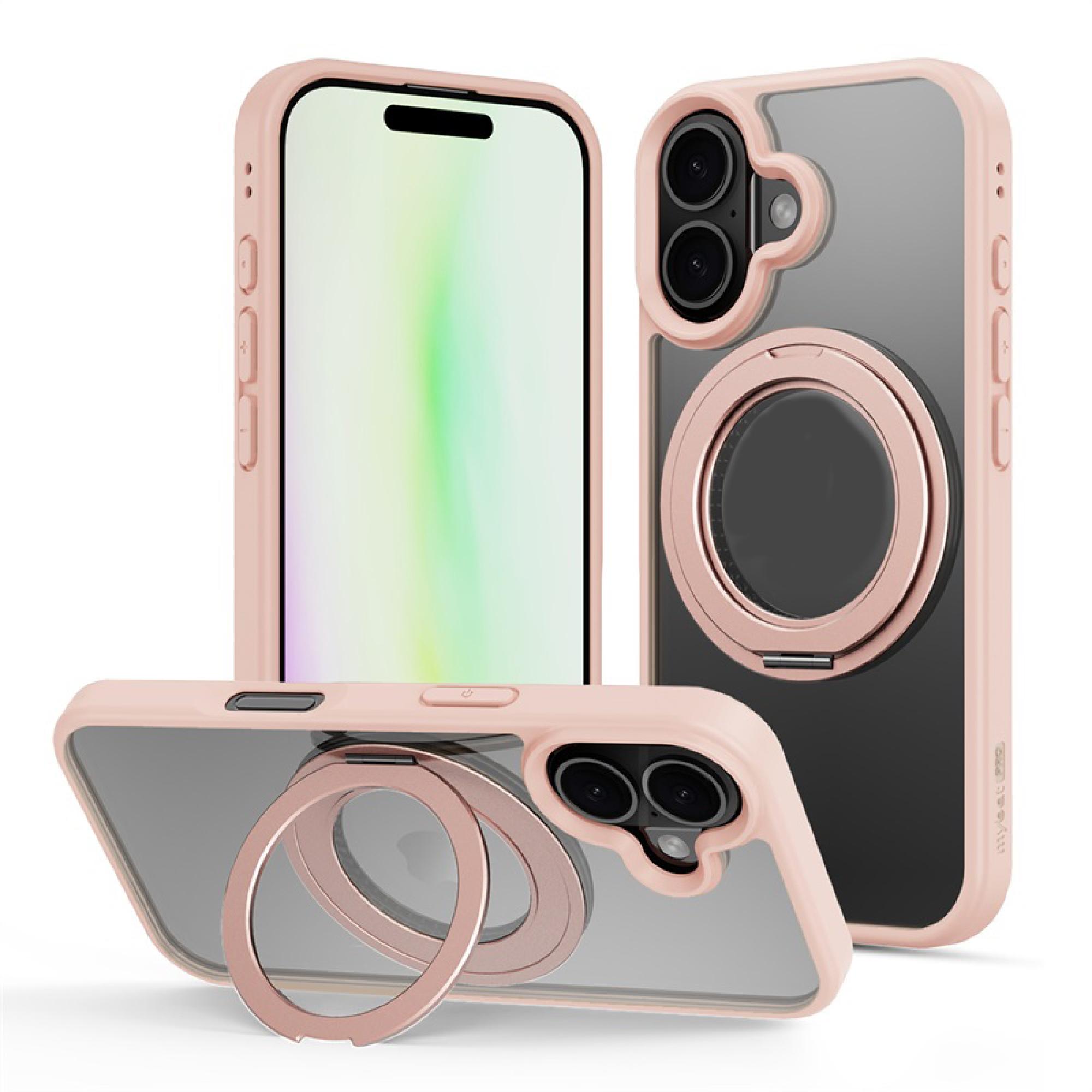 3-in-1 iPhone 17 Protection Bundle – 3-Pack Tempered Glass Screen Protectors, Camera Lens Protector & 360° Ring Stand Case