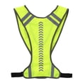 thumbnail image 2 of Ropa reflectante Chaleco de seguridad de alta visibilidad Deportes al aire libre con ciclismo Chaleco reflectante con bolsillo, 2 of 7