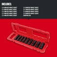 thumbnail image 2 of Craftsman CMMT15883 Metric Impact Socket Set, 6-Point, 3/8" Drive, 9-Piece, 2 of 4