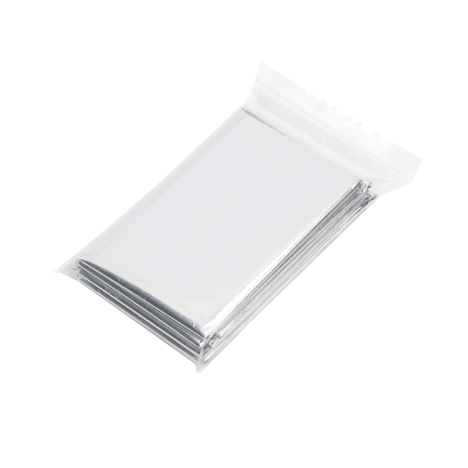 (2 pack) Ozark Trail Reusable Emergency Survival Camping Blanket, Silver, 1.5 oz
