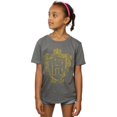 thumbnail image 2 of Harry Potter Girls Hufflepuff Badger Crest Cotton T-Shirt, 2 of 3
