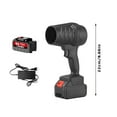 thumbnail image 3 of Portable Cleaner Compressed Air Duster Handheld Blower Mini Dry Blower Fan For Cleaning Camping Outdoor, 3 of 4