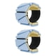 thumbnail image 4 of 2 pulseras con pesas para tobillos y muñecas, impermeables, ajustables, de 1 kg, para viajes y ejercicio. azul y amarillo, 4 of 9