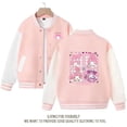 thumbnail image 1 of Sanrios Kawaii Anime My Melody chaqueta bonita de dibujos animados primavera otoño nuevo uniforme de béisbol deportivo suelto para niños regalo de cumpleaños, 1 of 4