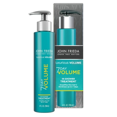 John Frieda 7 Day Volume Hair Treatment, 4 fl oz (Best At Home Hair Conditioning Treatment)