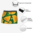 thumbnail image 5 of Kdxio Men's Boxer Briefs with Orange Print - Comfortable and Breathable Underwear for Everyday Wear, 5 of 7