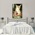 thumbnail image 3 of Guardian Angel With Children On Bridge Poster Canvas Picture Printing Wall Art Decoration Posters Aesthetic Living Room Bedroom Home Background Decor (Framed,12×18inch), 3 of 7