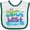 White and Green, variant on Inktastic Worlds Best Gamer Daddy Boys or Girls Baby Bib