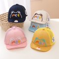 thumbnail image 2 of Kids Hat Cartoon Pattern Cute Letters Mesh Hole Spring Summer Outdoor Baby Girl Hat for Outdoor, 2 of 10
