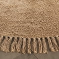 thumbnail image 3 of Safavieh Easy Care Frosina Solid Area Rug, Light Brown, 3' x 3' Round, 3 of 7
