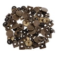 thumbnail image 2 of 20 juegos de ganchos para pantalones de 15 mm con cierre de barra y gancho para faldas y pantalones (DIY). Bronce, 2 of 9