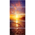 thumbnail image 2 of Cullera Playa Los Olivos Beach - Impression sur Toile Moderne, 2 of 3