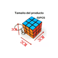 thumbnail image 2 of 50 Llavero Cubo Rubik 3x3 Mayoreo Fiestas Cumpleaños colores morado azul rosa, 2 of 5