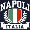 thumbnail image 3 of CafePress - Napoli Italia Zip Hoodie (Dark) - Zip Hoodie, Classic Hooded Sweatshirt with Metal Zipper, 3 of 4