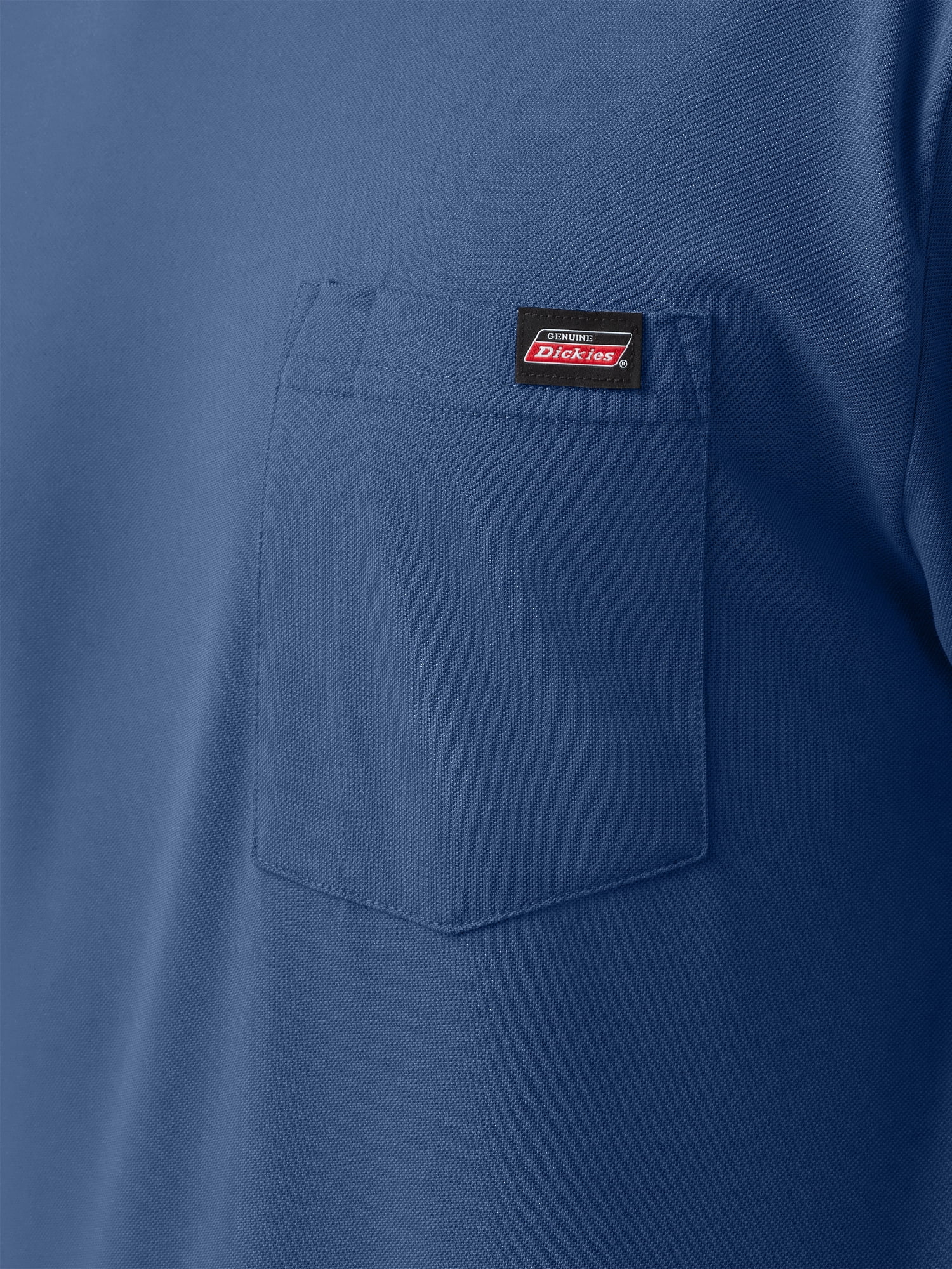 genuine dickies 100 polyester pocket tee