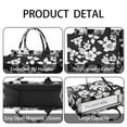 thumbnail image 4 of Large Capacity Tote Bag,Pioneer Flower Floral Print Pattern Handbag Fashion Luxury Tote Bag,15.7"x13"x 5.1" Inches,Laptop Compatible, 4 of 6