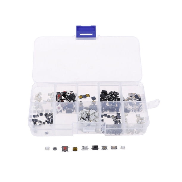 Riwesomey 250 unids/caja, botón táctil para coche, vehículo, camión, automóvil, Control remoto, interruptor táctil, ordenadores, interruptores de Vehículos, repuestos y accesorios Mis Riwesomey VI017775-00B