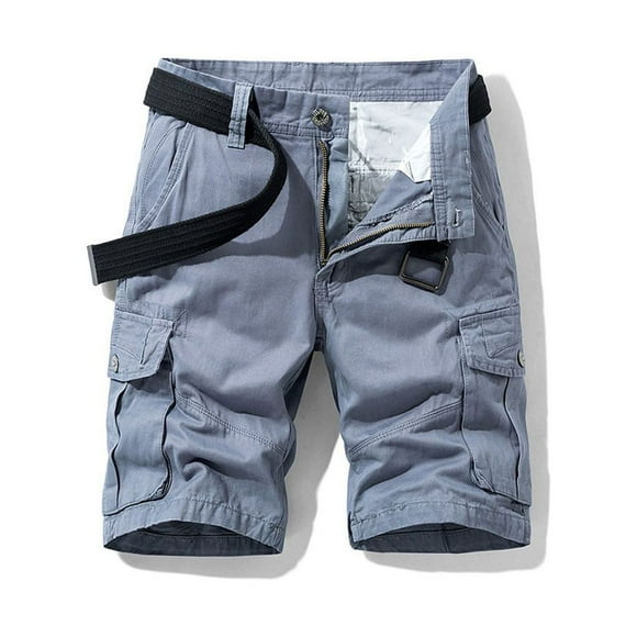 TopLLC Mens Shorts, Mens Pants Shorts Men Button New Style Cotton Multi-Pocket Overalls Shorts Fashion Pant
