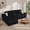 Black (Corduroy Fabric), variant on Vcatnet 105" Modular Sectional Sofa Couch L Shaped Plush Corduroy Cloud Couch Modern Minimalist Couch with Chaise and Deep Seat for Living Room, Gray