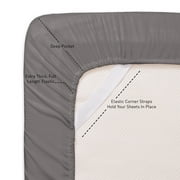 Sweet Home Collection 1800 Series Bed Sheets - Extra Soft Microfiber Deep Pocket Sheet Set - Gray, King