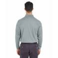 thumbnail image 2 of UltraClub 8210LS Knit Shirt Men's Cool & Dry Long-Sleeve Mesh Pique Polo, 2 of 3
