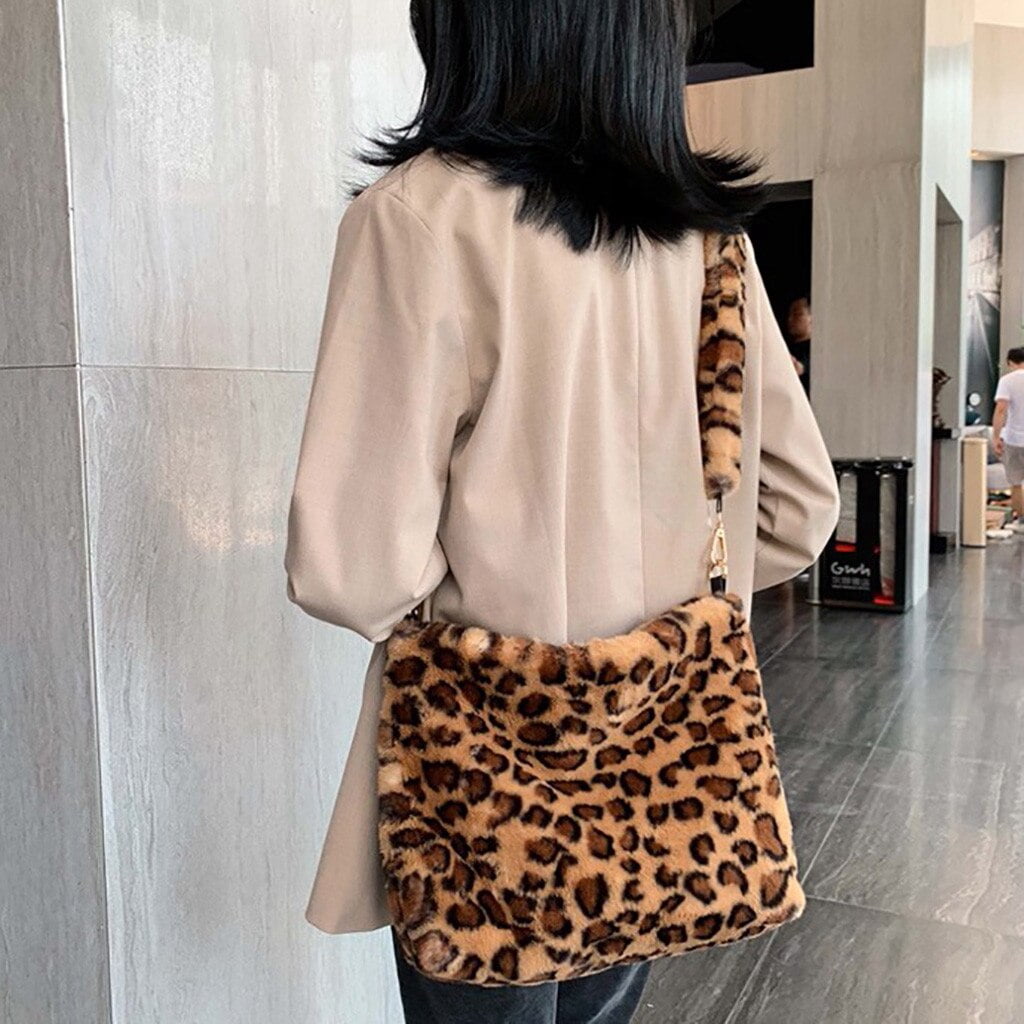 shoulder bolsa leopard print