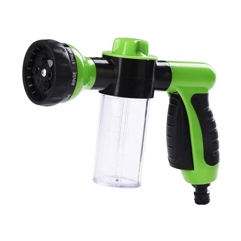 Tianlu Garden Hose Attachment Spray Gun Nozzle with Reservoir for Soap/Fertiliser