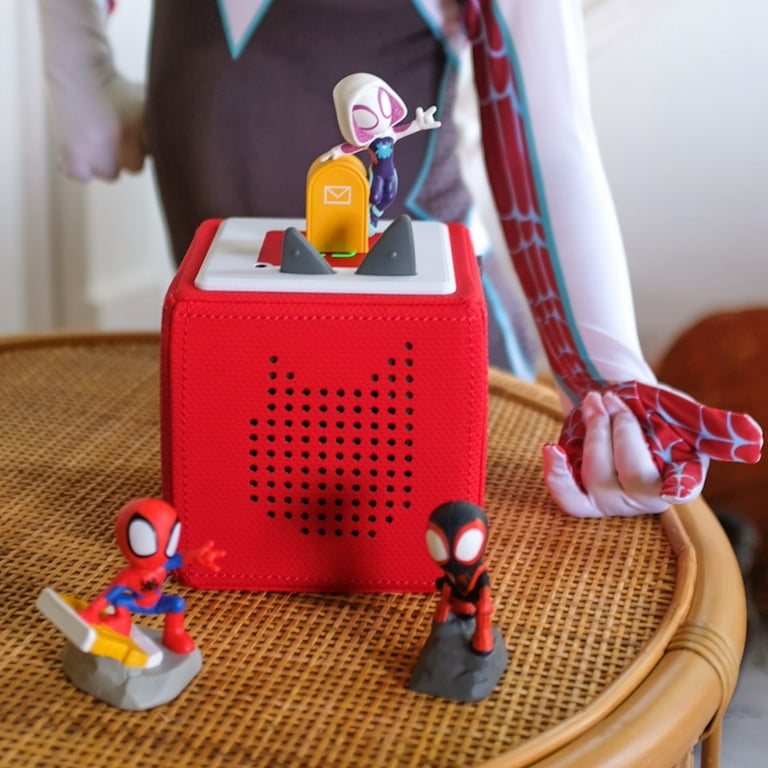 Tonies Marvel Toniebox Audio Player Bundle with Spidey and Friends