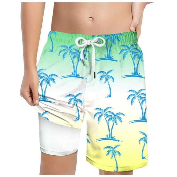 gdxvjhbj Swimming Trunks for Boys Toddler Swim Trunks Baby Boy Bathing Suit Quick Dry Kids Swimsuits Boys Board Shorts Kids Swim Shorts Boys' Swimwear Size 10-13 (Yellow,10-13 Years)