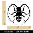 thumbnail image 2 of Citrus Long Horned Beetle Insect Self-Inking Rubber Stamp Ink Stamper - Brown Ink - Mini 1/2 Inch, 2 of 7