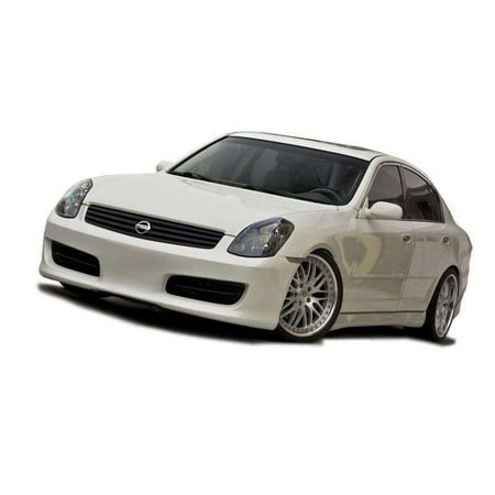 - Infiniti G35 4DR Sedan 2003-2004 Hidori Style 1 Piece Polyurethane Front Bumper