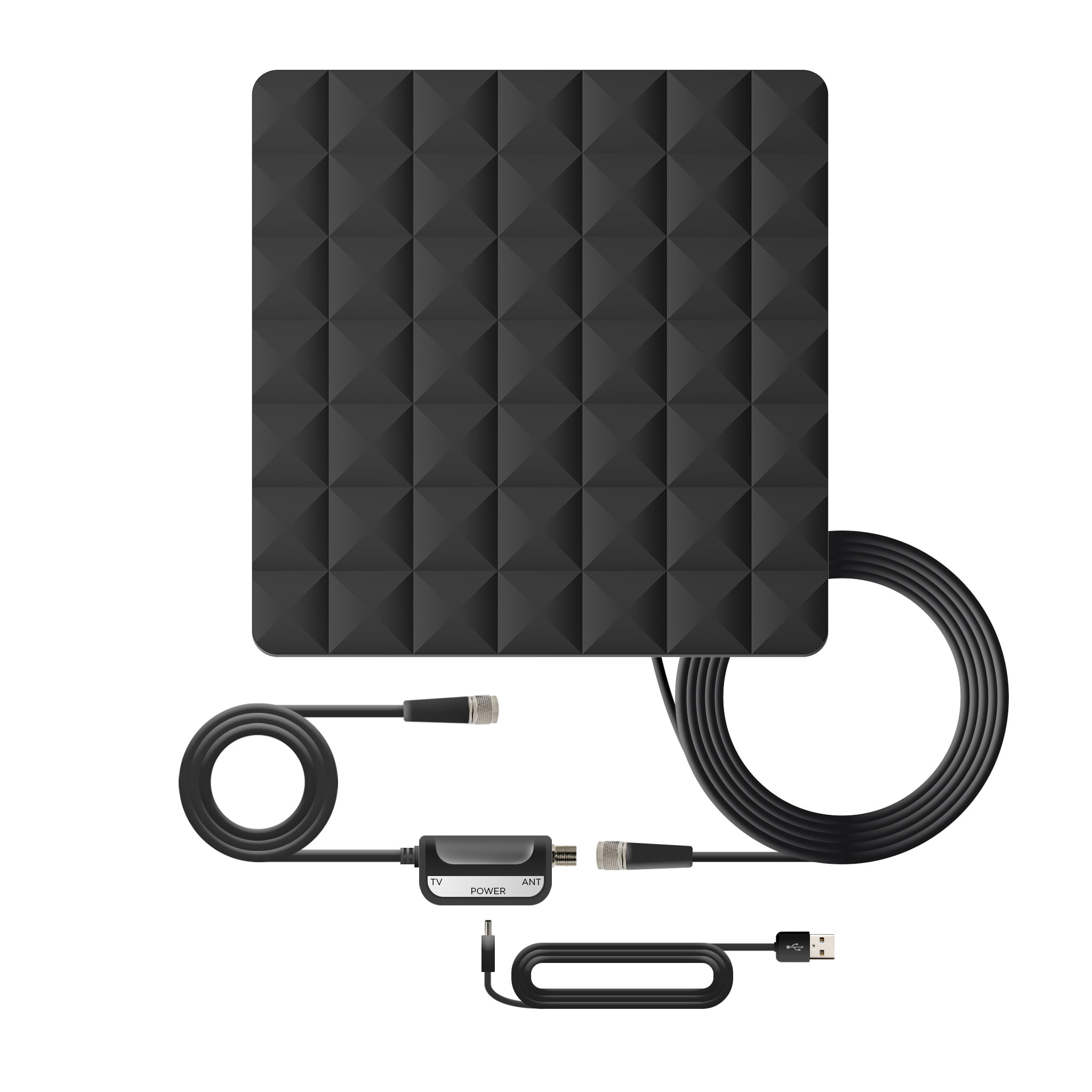 Monster Antenna Edge 60 Compact HD Indoor Antenna, 60 Miles Walmart