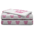 thumbnail image 2 of Mickey Mouse 820832 Disney Minnie Mouse XoXo All Over Print Twin Sheet Set - 3 Piece, 2 of 6