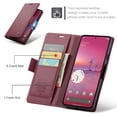thumbnail image 3 of CaseMe Leather For Google Pixel 10 Pro XL Wallet Case with RFID Blocking, For Google Pixel 10 Pro XL Case Wallet for Women Men Card Holder Magnetic Clasp Kickstand Folio Case,Wine Red, 3 of 11