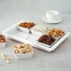 thumbnail image 5 of Bandeja versátil para servir frutas y aperitivos con 6 ranuras. Práctico organizador de frutas y aperitivos con múltiples compartimentos. Mantén tu mesa ordenada con una bandeja de plástico fácil de l, 5 of 6