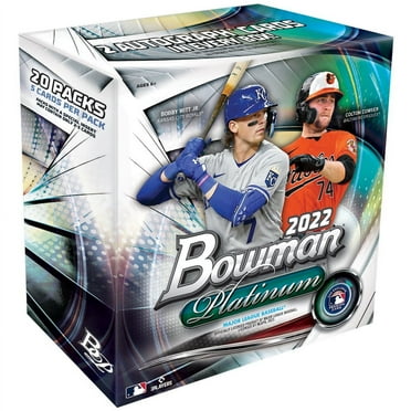2022 Topps Bowman Platinum Baseball Monster Box | 2 Autographs per Box!