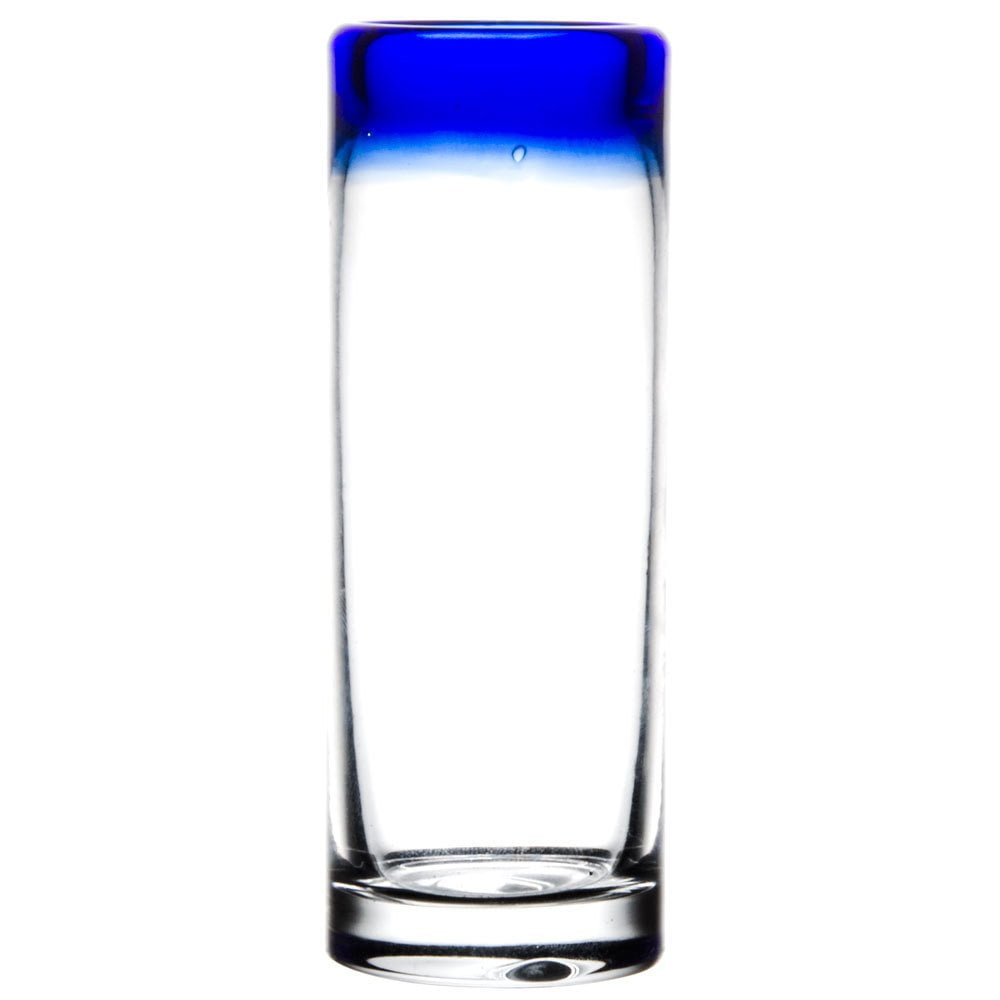 SET OF 12 LIBBEY WHISKEY SHOOTER SHOT GLASSES 1.5 OZ COBALT BLUE GLASS NEW! 