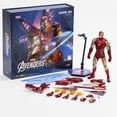 thumbnail image 4 of Figura de acción Iron Man Mark 85 versión LED 1:10 de Marvel Toys de ZD original, Vengadores: Endgame MK85, armadura de guerra, modelos coleccionables, 4 of 5
