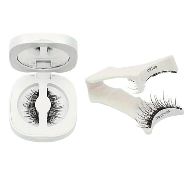 Pestañas Magnéticas Suaves, Sin Pegamento, Reutilizables, de Aspecto Natural, 3D, Fáciles de Aplicar, para Maquillaje de Ojos C