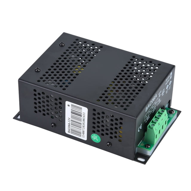 Automatic Battery Charger, Battery Charger Short Circuit Protection Lightweight 12V Battery Charger -Acid Battery Charger For -acid Battery For Genset